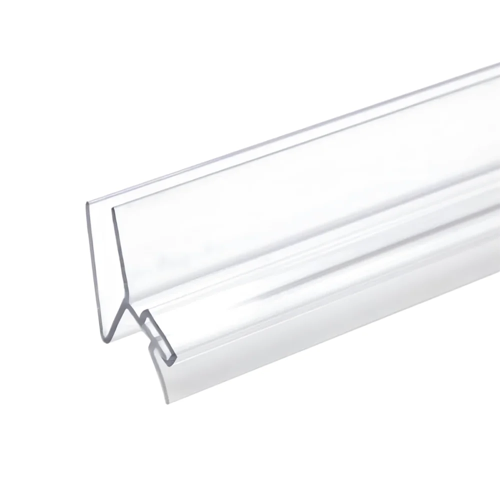 95" Shower Door Side H-Jamb Seal for 3/8" Glass | KC Hardware
