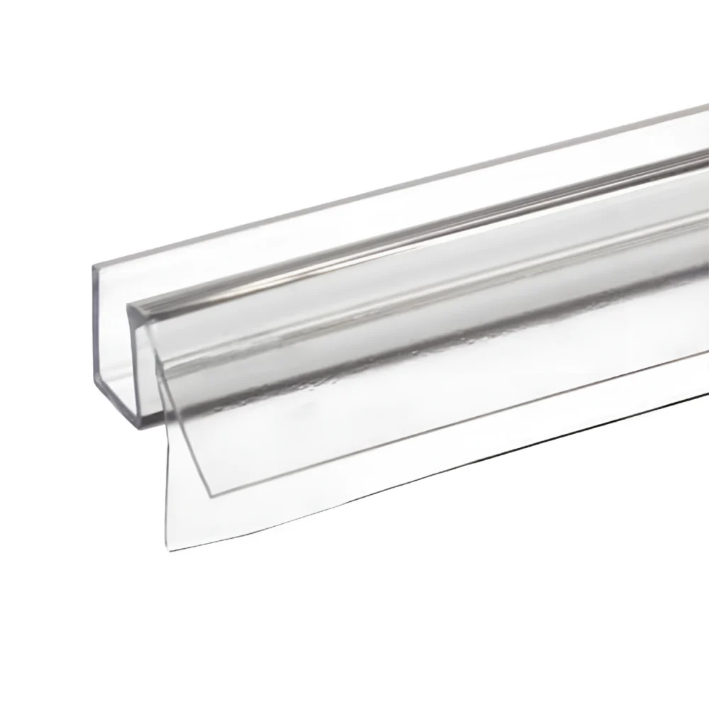 1/2-Inch Glass, 36-Inch Frameless Shower Door Side Seal