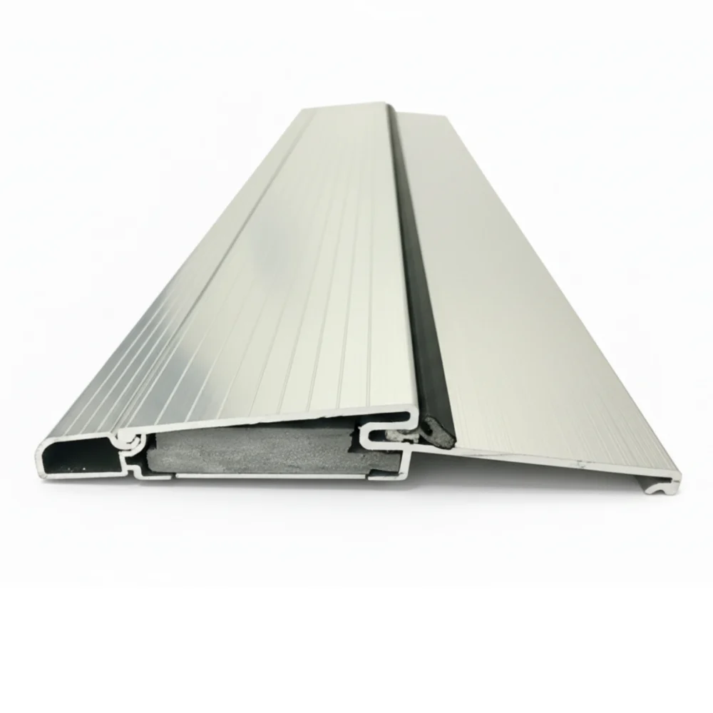 Adjustable Aluminum Exterior Door Threshold with PVC Insert, 36 in