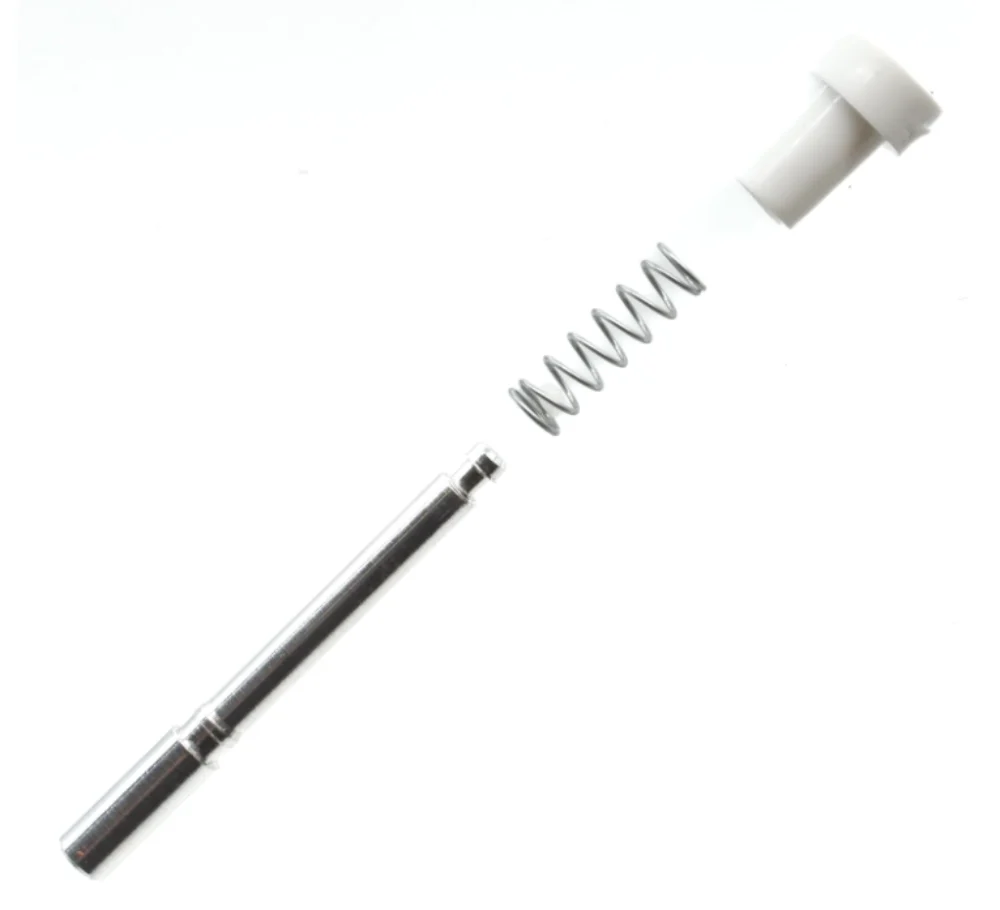 Window Screen Plunger Latches 5/32 in x 1-1/2 in White 25 Pack - Image 5