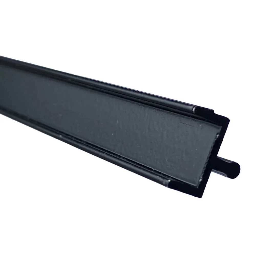 Black Aluminum Sliding Screen Door Bottom Track Replacement, 72" - Image 6