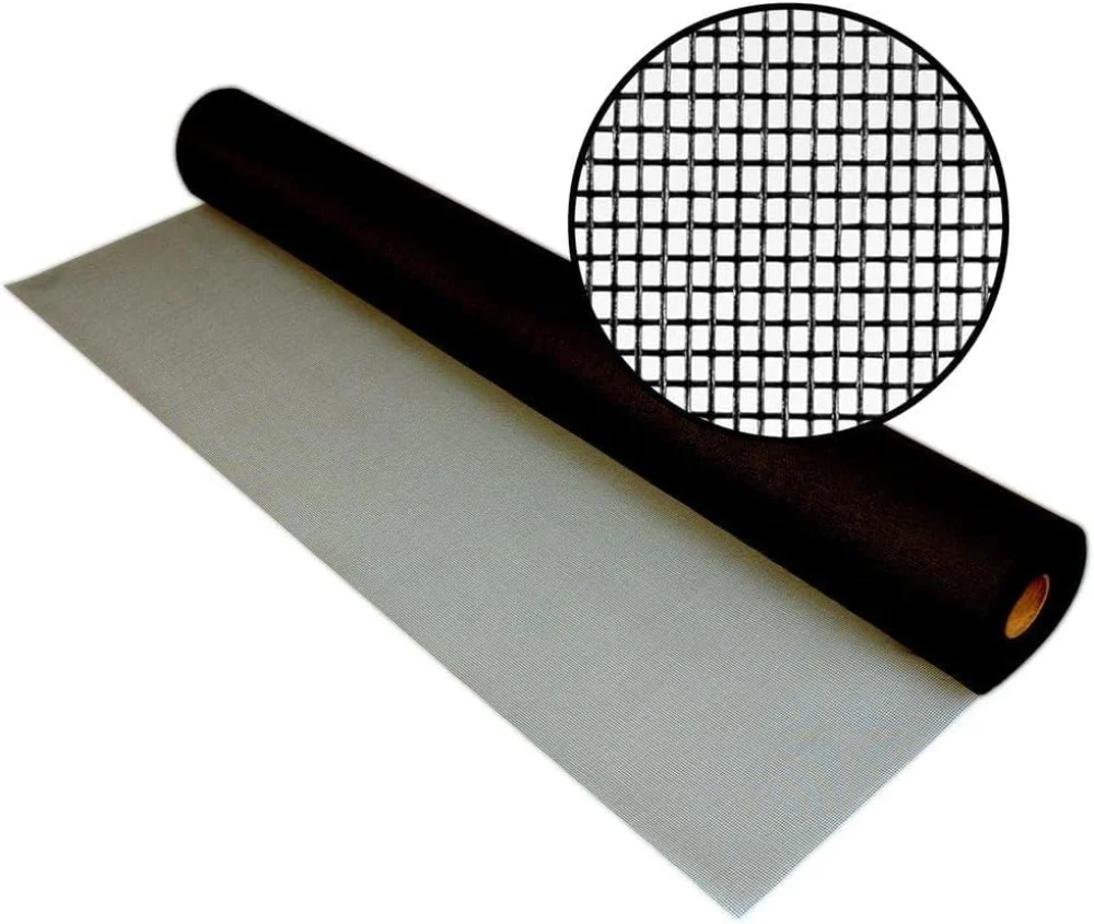 Pet Proof Window Screen Roll Charcoal 36 in x 100 in Heavy Duty - Image 3