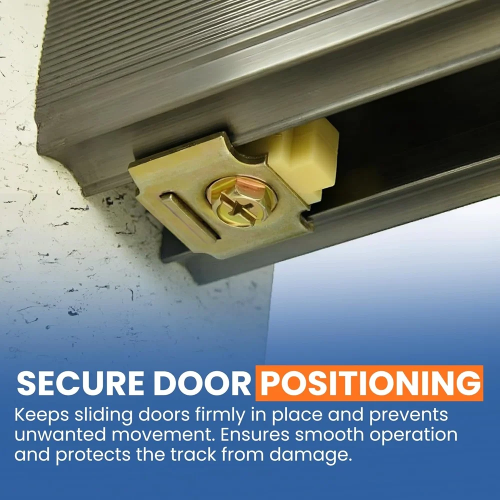 Sliding Door Track Stop Pocket Door Stopper 2 Pack for Sliding Doors - Image 5