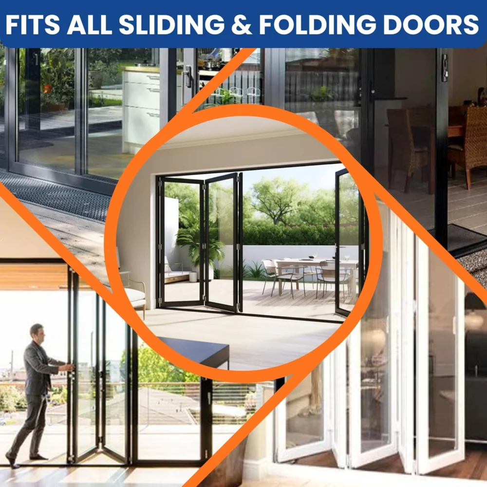 Sliding Door Track Stop Pocket Door Stopper 2 Pack for Sliding Doors - Image 3