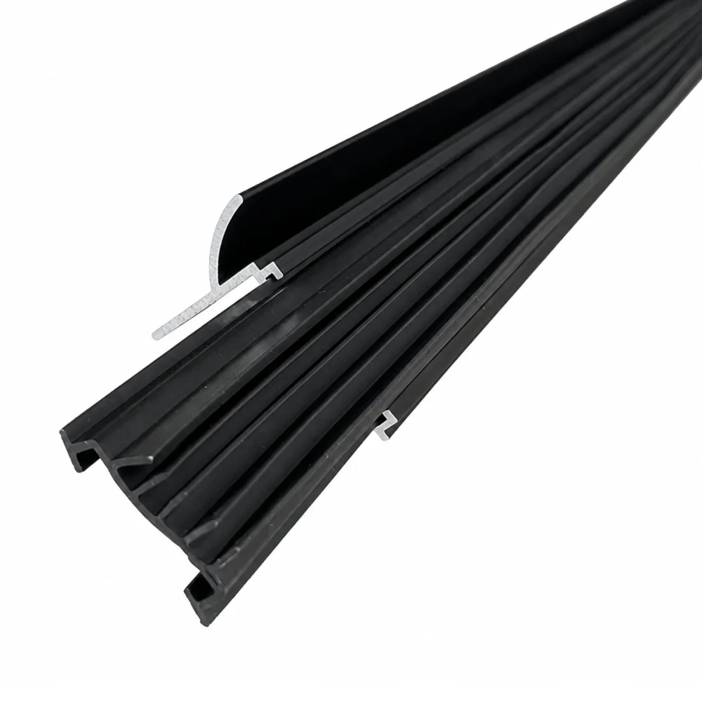Aluminum Door Bottom Sweep Universal Fit 1-5/16" W, Door Bottom with Drip Cap, Draft Stopper, Weather Stripping Seal for Exterior and Interior Doors 36 Inch - Image 6