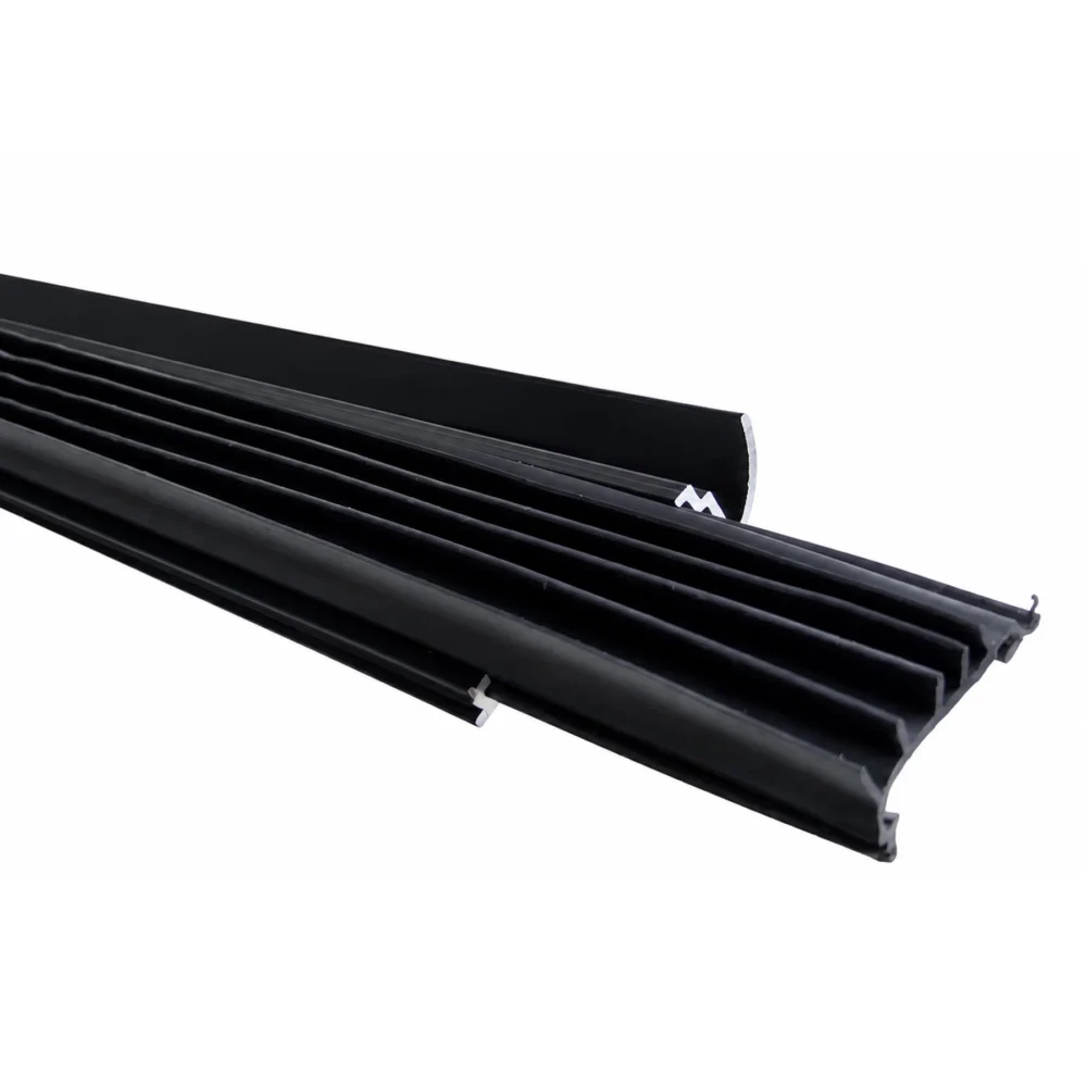 Aluminum Door Bottom Sweep Universal Fit 1-5/16" W, Door Bottom with Drip Cap, Draft Stopper, Weather Stripping Seal for Exterior and Interior Doors 36 Inch - Image 3