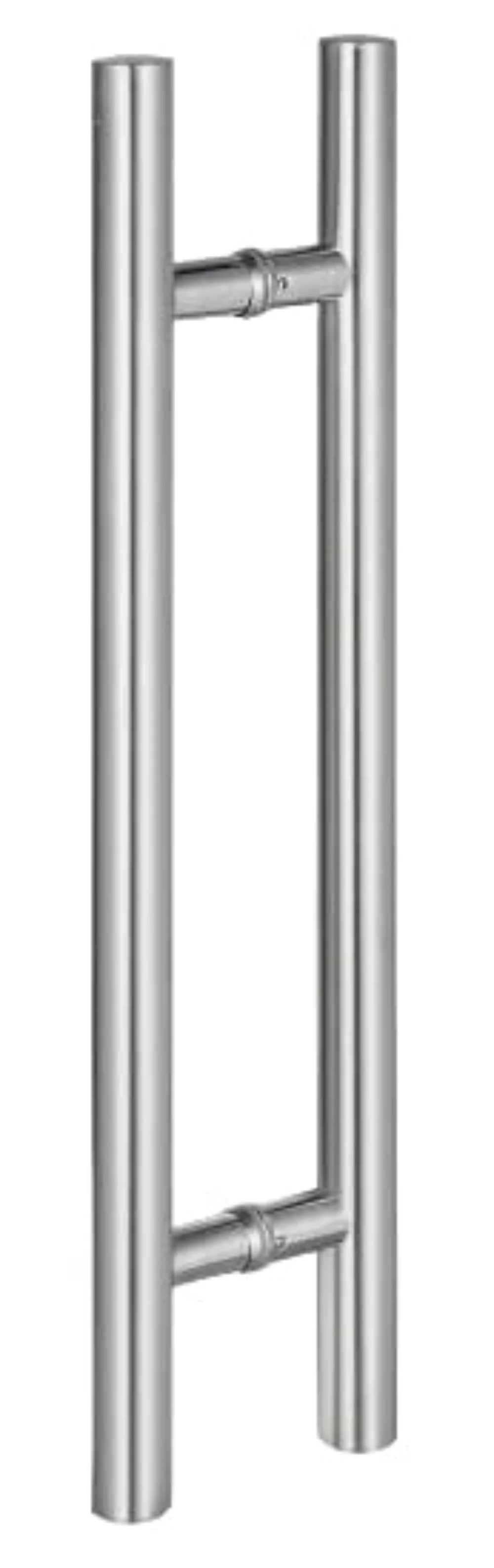 24 in Stainless Steel H Pull Door Handle, Double-Sided, Brush Nickel Satin - Image 2