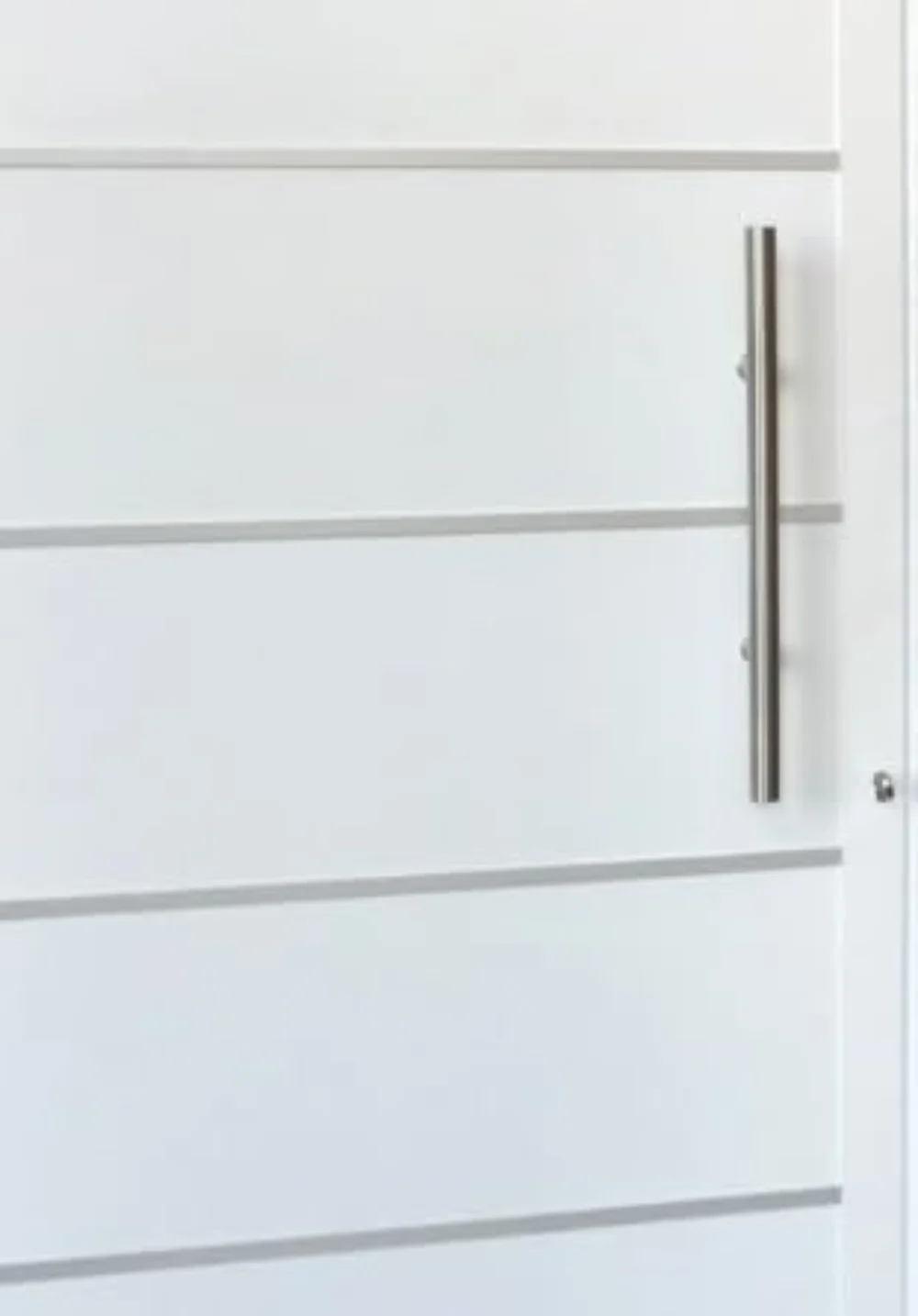 24 in Stainless Steel H Pull Door Handle, Double-Sided, Brush Nickel Satin - Image 3
