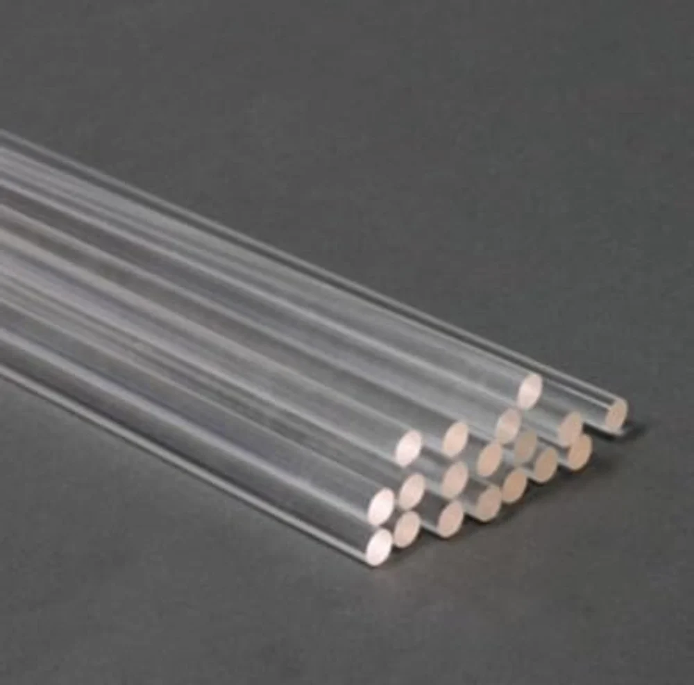 Clear PETG Polycarbonate Rod 1/8 in x 24 in DIY Plastic Rod 3 Pack - Image 3