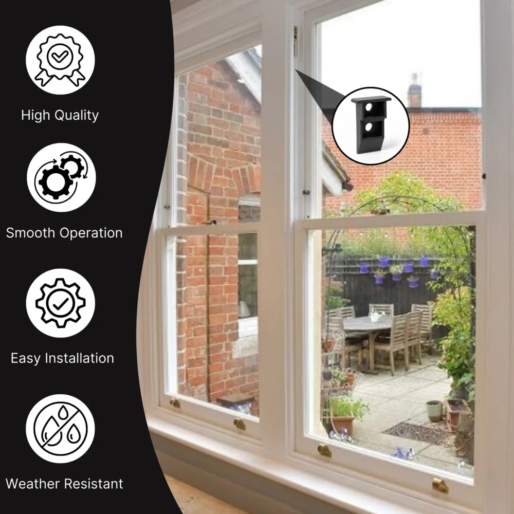 Nylon Window Sash Cam Replacements for Channel Balances – Black or White, 2-Pack & 10-Pack - Image 11