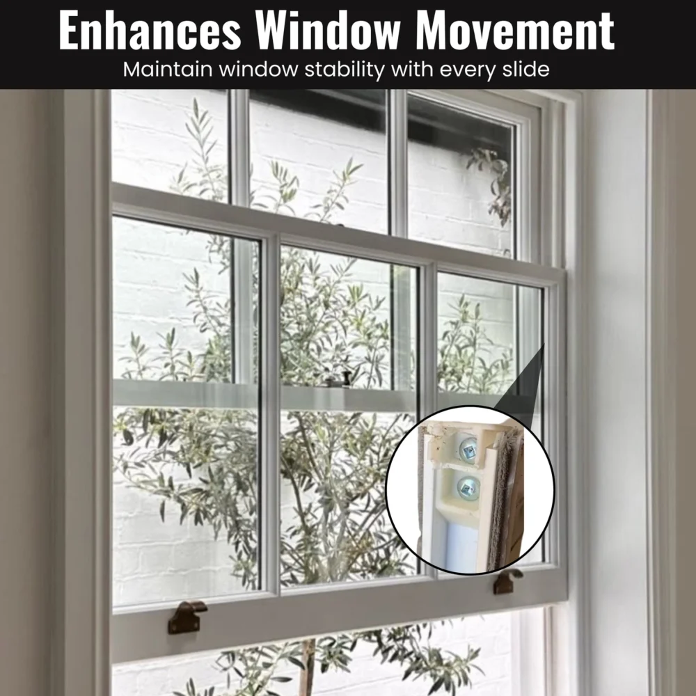 Nylon Window Sash Cam Replacements for Channel Balances – Black or White, 2-Pack & 10-Pack - Image 14