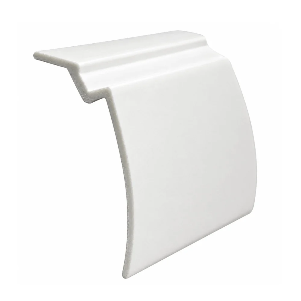 White Snap-In Vinyl Glazing Bead Window Seal, 72 in or 96 in