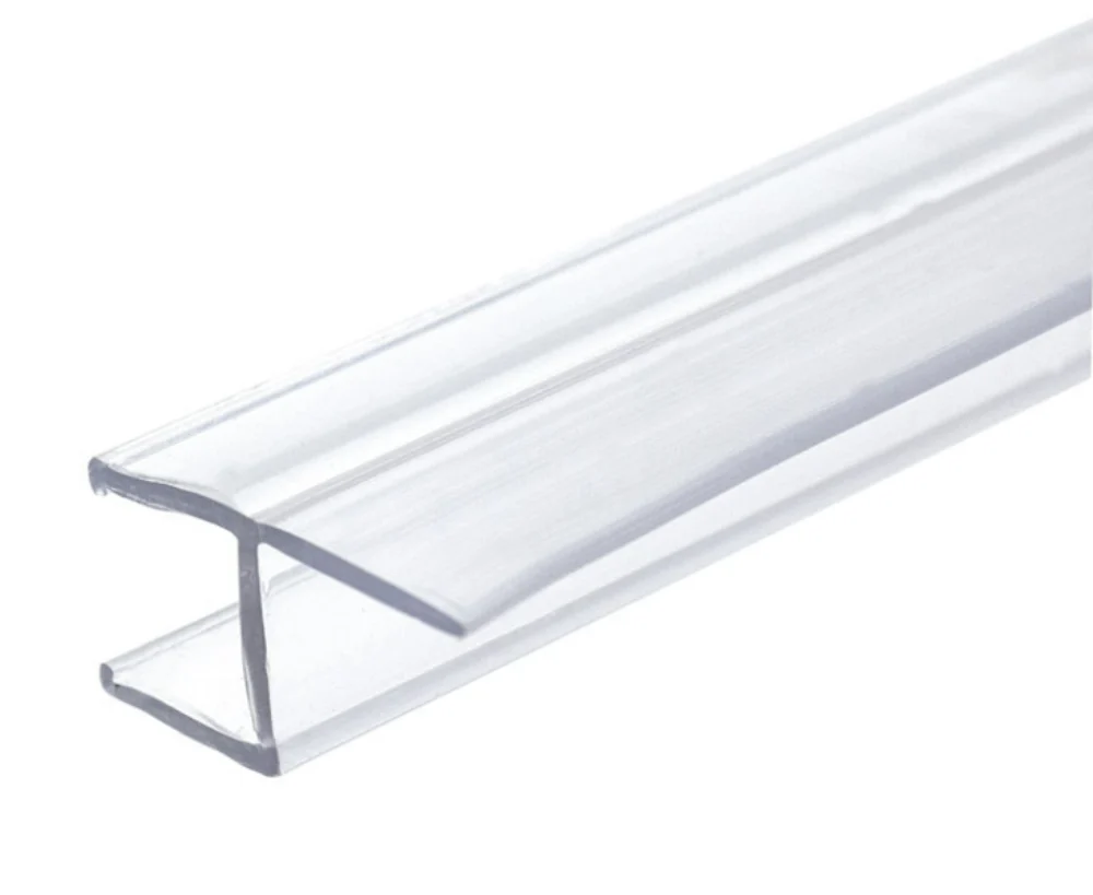 Clear Soft-Leg Y Jamb Water Seal for 3/8" Glass, 72" & 95"