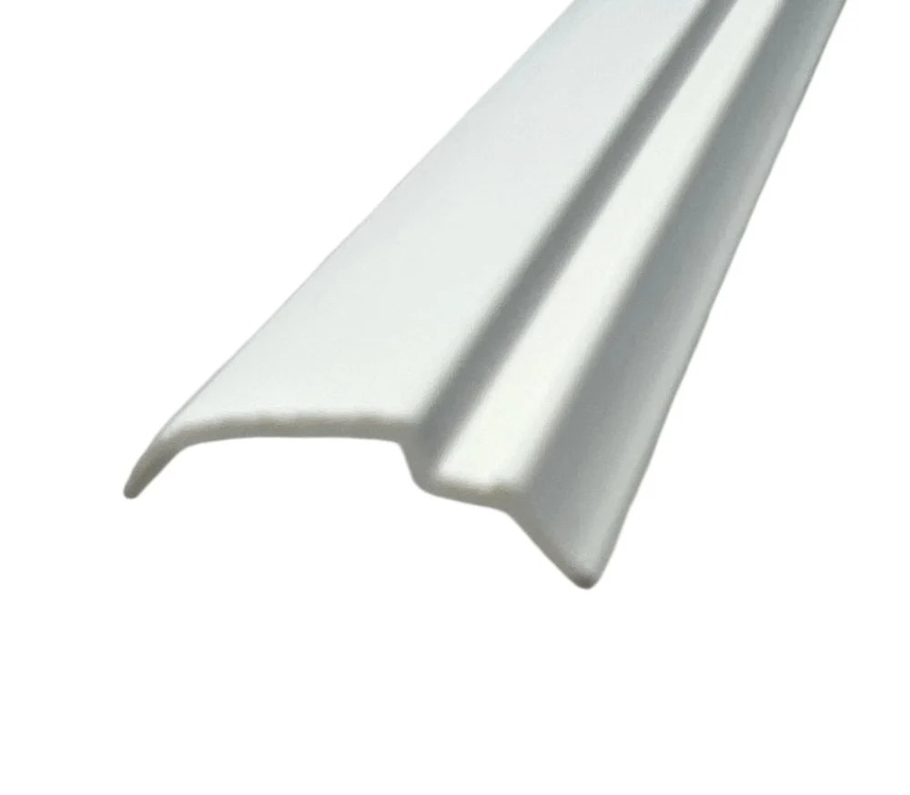 White Snap-In Vinyl Glazing Bead Window Seal, 72 in or 96 in - Image 3
