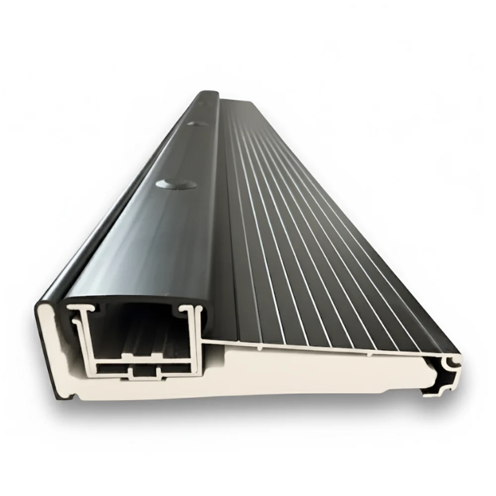 32", 36", 48", 60", 72" Length x 4-9/16" W x 1-3/8" H Adjustable Black Aluminum Door Threshold
